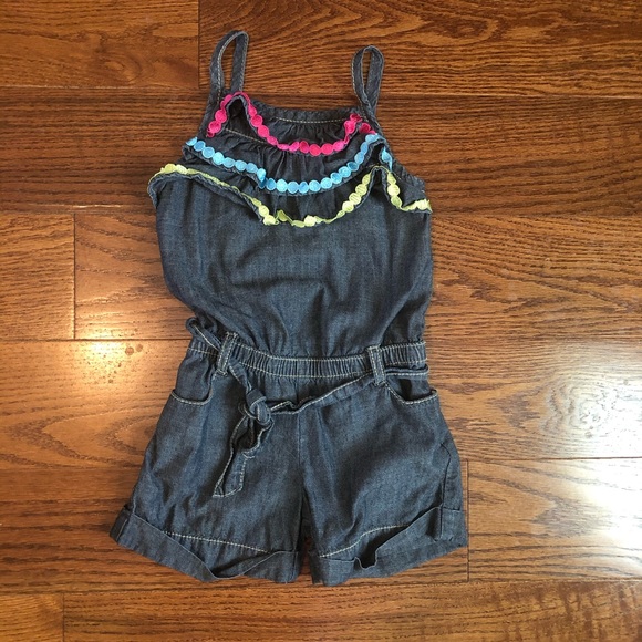 Gymboree Chambray Romper - Picture 2 of 8